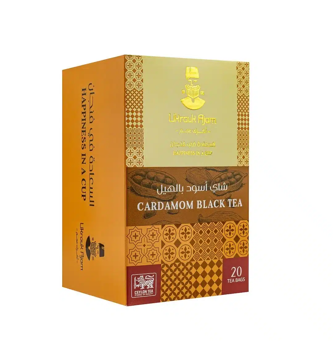  Ahmad Tea Black Tea, Cardamom Teabags (No Envelopes